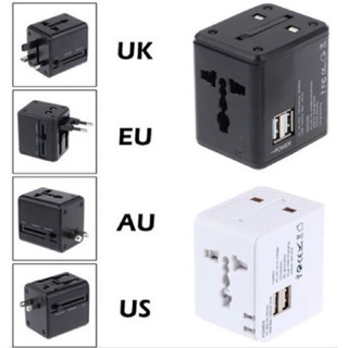 พร้อมส่ง Universal adapter ปลั๊กแปลงไฟสามารถใช้ได้ทั้ง ยุโรป เอเชียEU UK ASIA