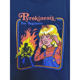 เสื้อยืด มือสอง ลายการ์ตูน เด็กนรก อก 44 ยาว 27
