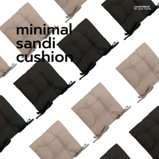 minimal sandi cushion เบาะรองนั่ง เบาะรองเก้าอี้ เบาะผ้า เบาะนั่งพื้น เบาะวางพื้น