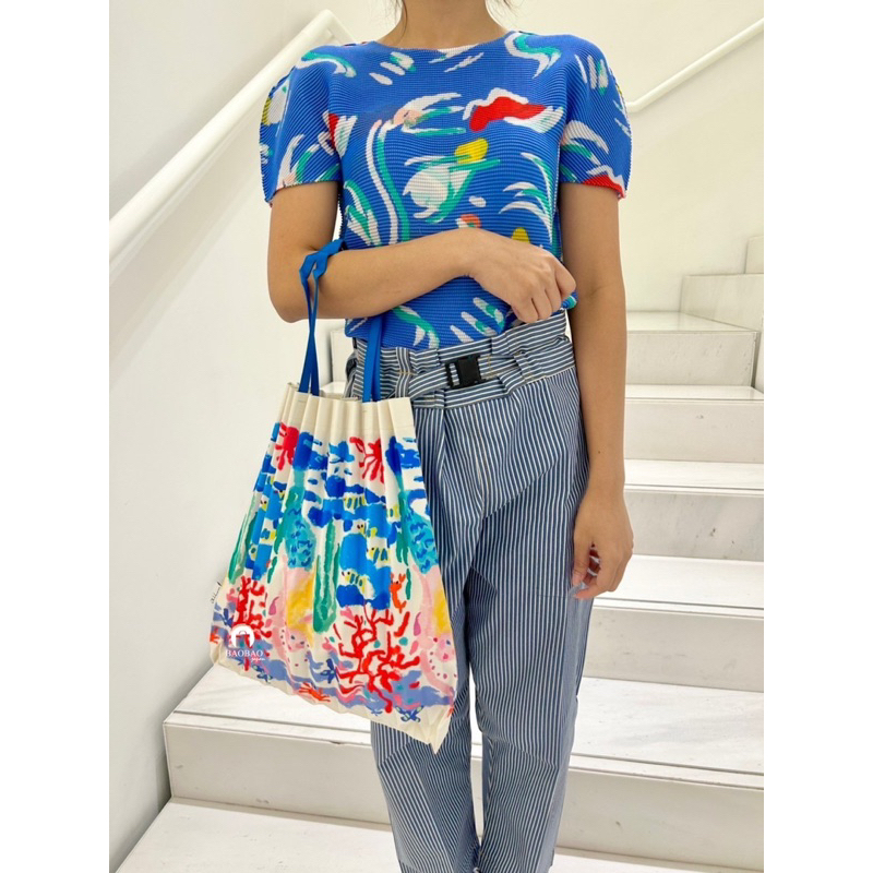 🇯🇵 ME ISSEY MIYAKE รุ่น Mermaid Trunk Pleats Bag | Shopee Thailand