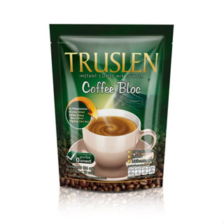 TRUSLEN COFFEE BLOC 13 G 12 PC - ทรูสเลน บล็อค กาแฟไขมันต่ำ ไม่มีน้ำตาล