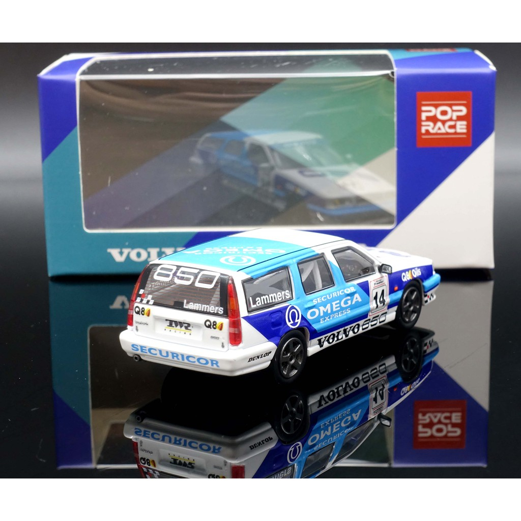 pop-race-1-64-volvo-850-t-5r-btcc-1994-no-14-diecast-scale-model-car