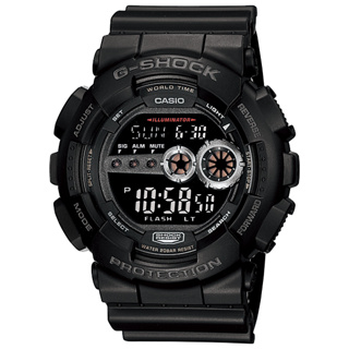 [ของแท้] Casio G-Shock นาฬิกาข้อมือ รุ่น GD-100-1BDR ของแท้ รับประกันศูนย์ CMG 1 ปี