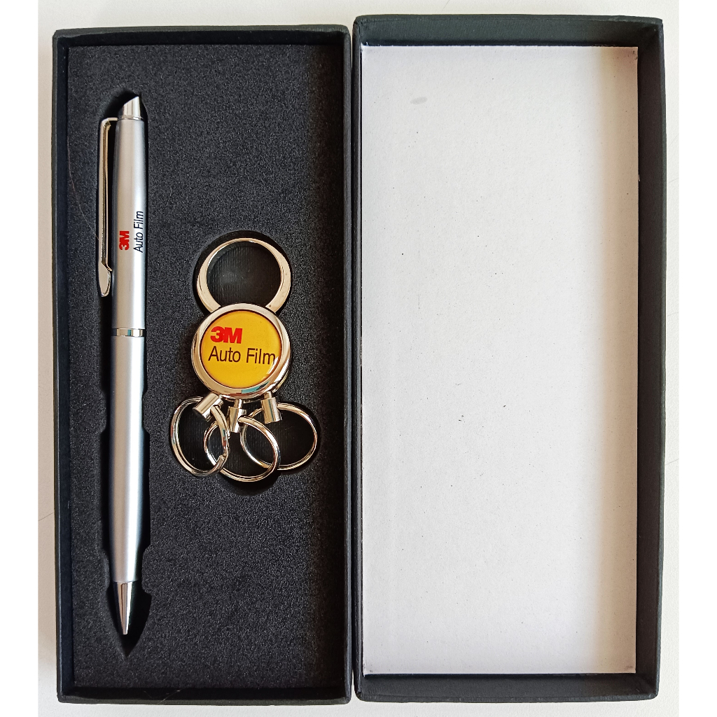 ปากกาพร้อมพวงกุญแจ-3m-ในกล่องสุดคลาสสิค