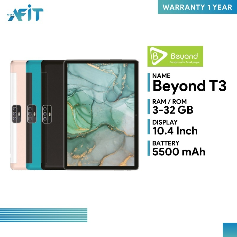 แท็บเล็ต-beyond-t3-3-32gb-หน้าจอ-10-4-นิ้ว-แบต-5500-mah-ประกันศูนย์ไทย-1-ปี