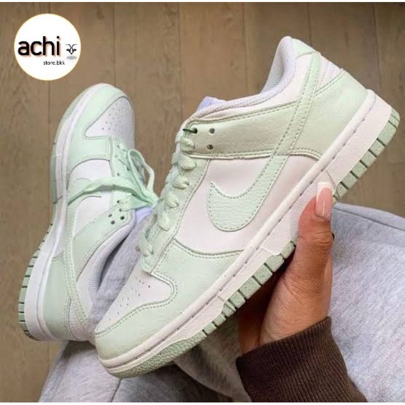 พร้อมส่ง-ของแท้-dunk-low-next-nature-white-mint