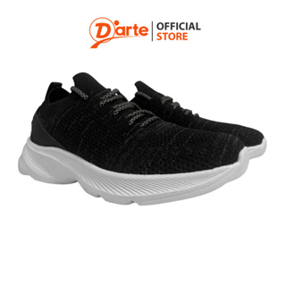 DARTE รองเท้าผ้าใบแฟชั่น รองเท้าผ้าใบเสริมส้น รุ่น D55-22079