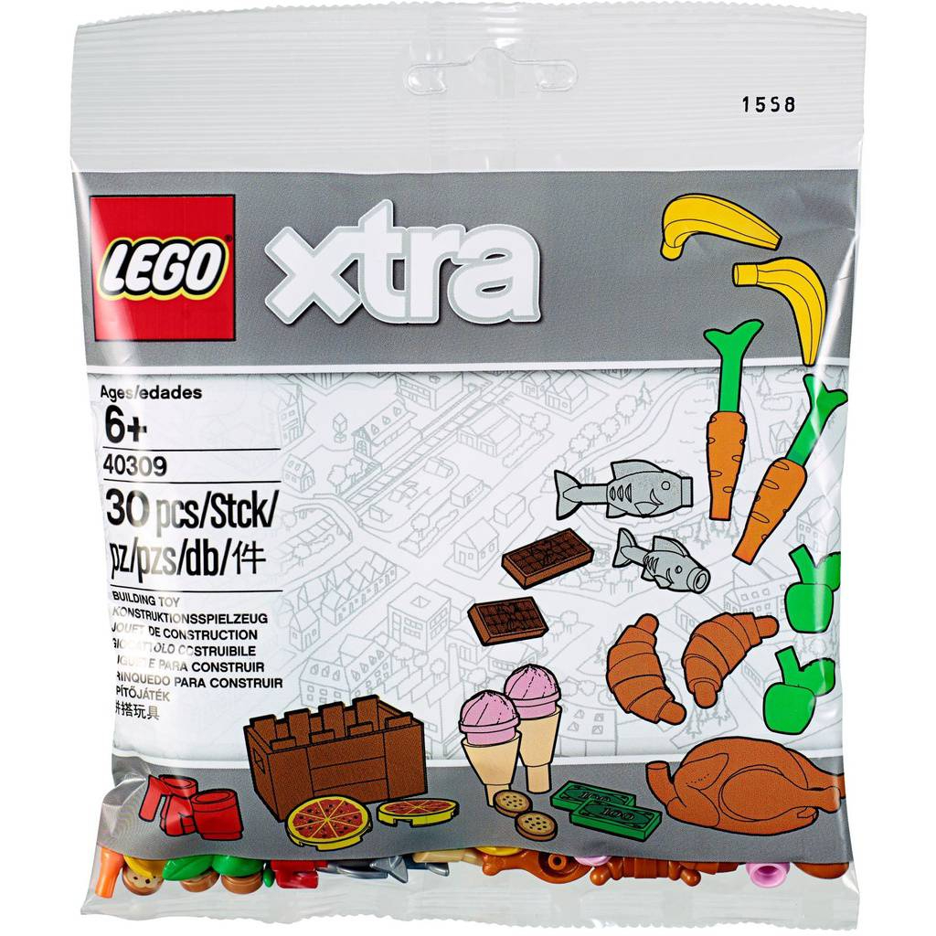 lego-xtra-40309-food-accessories-เลโก้ใหม่-ของแท้-พร้อมส่ง