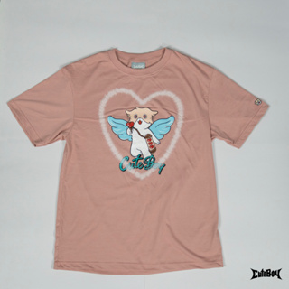 CuteBoy Shop   เสื้อยืดโอเวอร์ไซซ์ ผ้าคอตตอน 100% Love From Beagle