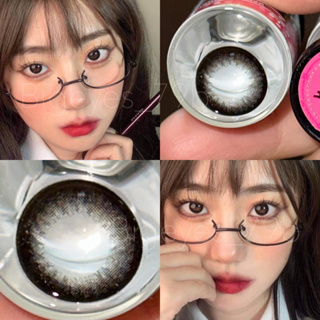 ✨ คอนแทคเลนส์สีดำ  ขนาดมินิ Mini  black ☀️กรองแสง uv (บิ๊กอาย คอนแทคเลนส์ Bigeye)