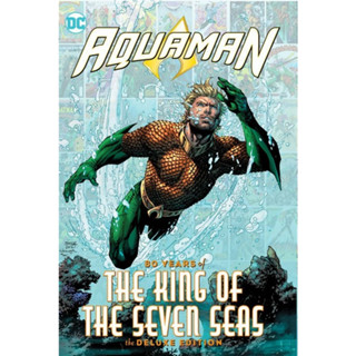 Chulabook(ศูนย์หนังสือจุฬาฯ) |c321หนังสือ 9781779510198 AQUAMAN: 80 YEARS OF THE KING OF THE SEVEN SEAS (THE DELUXE EDITION) (HC)