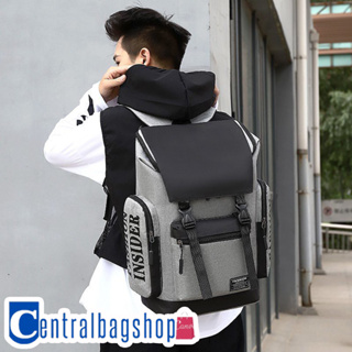 centralbagshop(C1774) กระเป๋าเป้ใบใหญ่ป้ายFASHIONมีช่องใส่ของเยอะ