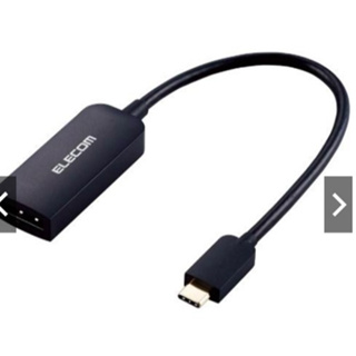 ELECOM Ad-Cdpbk2 สายเคเบิ้ล Usb Type C แปลง To Displayport 0.15 ม.