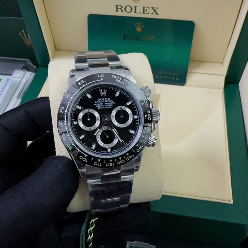 นาฬิกา-rolex-daytona-swiss-งานรอง-โรงงาน-clean-งานใส่สลับแท้ครับ