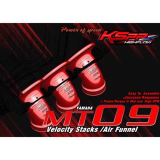 ปากแตร KSPP สำหรับ MT09 2013-2020 Yamaha Velocity stack