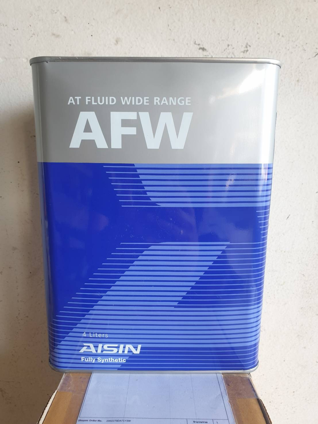 น้ำมันเกียร์ออโต้ ไอซิน AISIN AFW ขนาด 4 ลิตร | Shopee Thailand