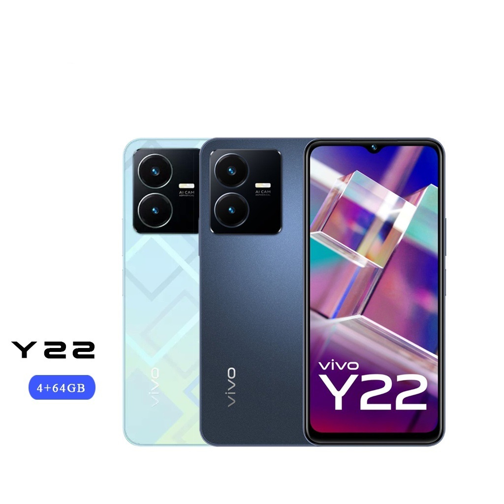 Vivo Y22 (4+64GB) ประกันศูนย์ไทย 1 ปี มือ1 ไม่แกะซีล | Shopee Thailand