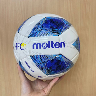 MOLTEN เบอร์5 ลูกฟุตบอล มอลเท่น Football หนัง PU F5A5000 FIFAPRO SIZE 5 รุ่น AFC