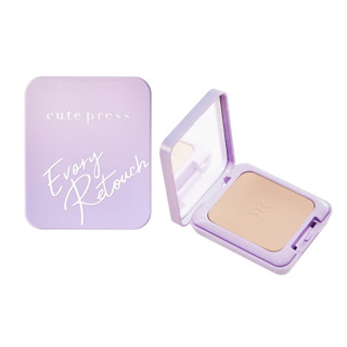 โฉมใหม่ Cute Press Evory Retouch Oil Control Foundation Powder 12 g. แป้งพัฟคิวท์เพลส อิเวอร์รี่ รีทัช ฟาวเดชั่น พาวเดอร