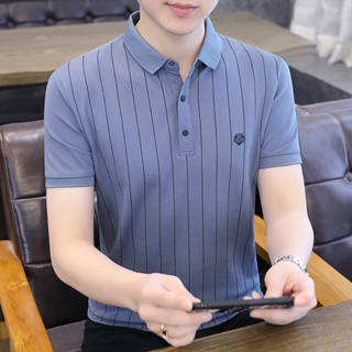 สินค้า เสื้อโปโลสีพื้น เสื้อโปโล สำหรับผู้ชาย Men Polo Shirt