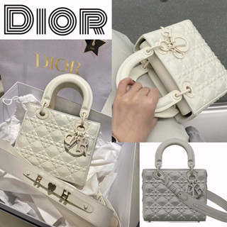 ดิออร์  DIOR  SMALL LADY DIOR MY ABCDIOR กระเป๋า/กระเป๋าสะพาย/ของแท้ 100%