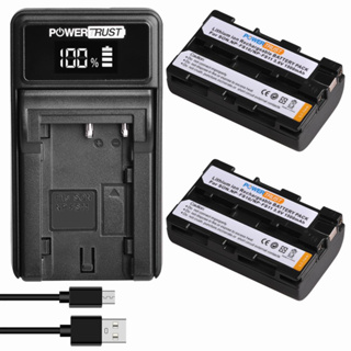 NP-FS11 NP-FS10 Battery and LED USB Charger for Sony NP-F10 NP-FS12 FS21 FS31 DCD-CR1 CCD-CR5 DCR-PC1 DCR-PC2 DCR-PC3