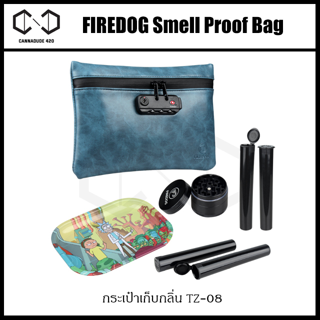 กระเป๋าเก็บกลิ่น-firedog-smell-proof-bag-with-lock-6x9-odor-proof-pouch-case-container-for-travel-stash-storage-tz-08