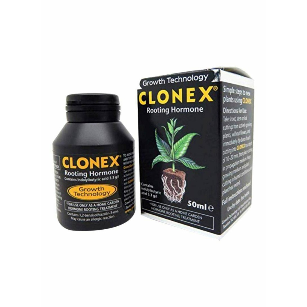 clonex-ขวดแท้-50ml-เจลปักชำกิ่ง-เพิ่มอัตรางอก-มีส่วนผสมของสารต่อต้านเชื้อรา-วิตามินและแร่ธาตุต่าง-ๆ