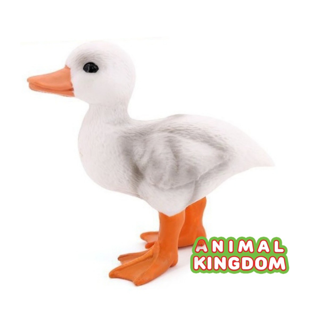 animal-kingdom-โมเดลสัตว์-ลูกเป็ด-ขาว-ขนาด-8-00-cm-จากสงขลา