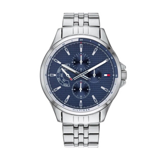 🔥 Tommy Hilfiger Shawn Stainless Steel Multi-Function Blue Dial Mens Watch 1791612