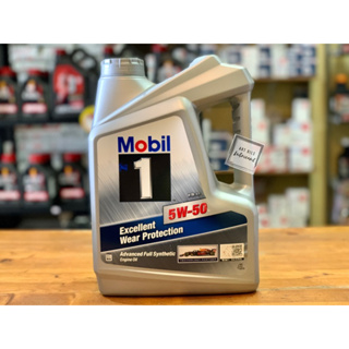 Mobil 1 5W-50 น้ำมันเครื่อง โมบิล 1 5W50 FS X2 เบนซิล สังเคราะห์ 100% Fully Synthetic ขนาด 4 ลิตร เกรดรถแข่ง