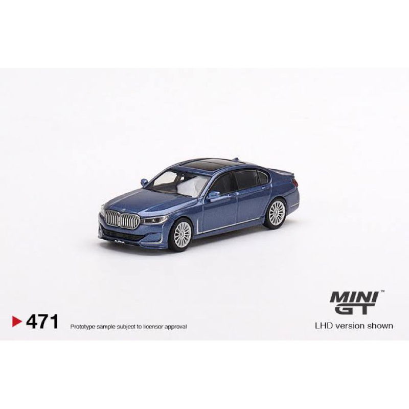 bmw-alpina-b7-xdrive-alpina-blue-metallic-471-scale1-64-ยี่ห้อ-minigt