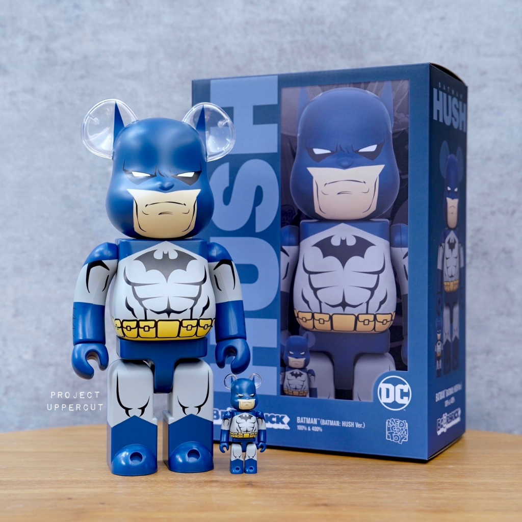 BE@RBRICK 400%+100% DC COMICS : Batman (Batman: Hush Ver.) [New