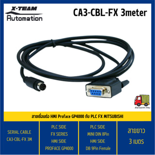 CA3-CBLFX / สายสัญญาณเชื่อมต่อระหว่าง PLC FX และ Proface GP4000