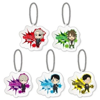 พวงกุญแจ GANGSTA acrylic charm set