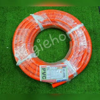 MAGIC LAMP สายเชื่อมไฟฟ้า สายเชื่อม PVC รุ่น CB23-PV5070310 (ส้ม-ดำ) ขนาด 50มม.X10 เมตร สายไฟฟ้า เครื่องเชื่อม