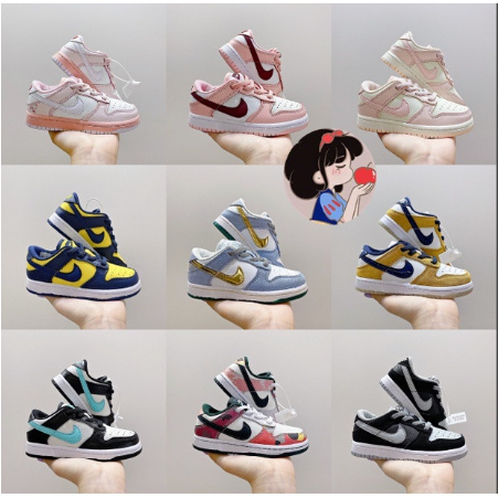 รองเท้า-nike-สำหรับเด็กชายและเด็กหญิง-รองเท้าผ้าใบเด็ก