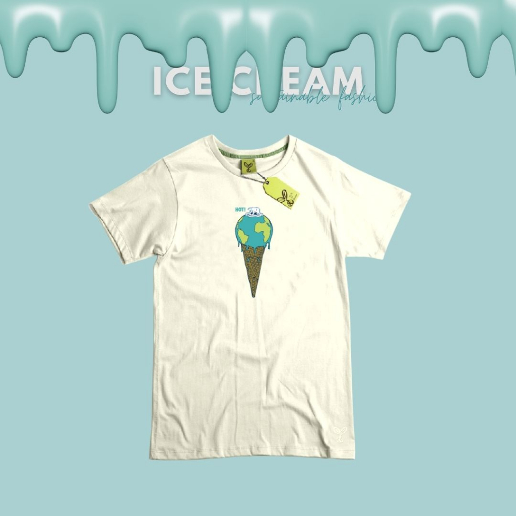 ใส่โค้ด-det199mar-ลด50-เสื้อยืดเด็ก-รุ่นเบสิค-ลาย-ice-cream-เสื้อยืดเด็ก-เสื้อครอบครัว-เสื้อรักษ์โลก-acts-of-green
