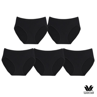 ภาพหน้าปกสินค้าWacoal Bikini Panty กางเกงในรูปแบบบิกินี่ รุ่น WU1C34/WU1F34 สีดำ (BB) ที่เกี่ยวข้อง