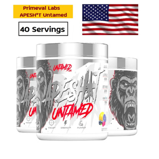 Primeval Labs APESH*T Untamed (40Servings) Pre Workout พรีเวิร์คเอาท์ เพิ่มพละกำลัง เพิ่มกล้าม ออกกำลังกาย