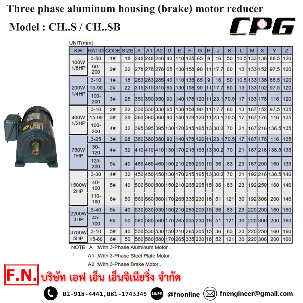 cpg-ch1500-30s-มอเตอร์เกียร์-แบบขาตั้ง-2hp-380v-อัตราทด-1-30-รุ่นรับงานหนัก