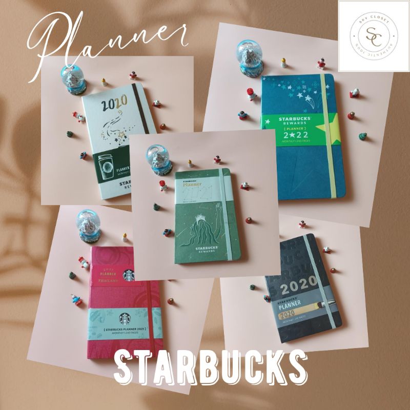 Starbucks Planner 2025 Thailand Tobye Gloriane
