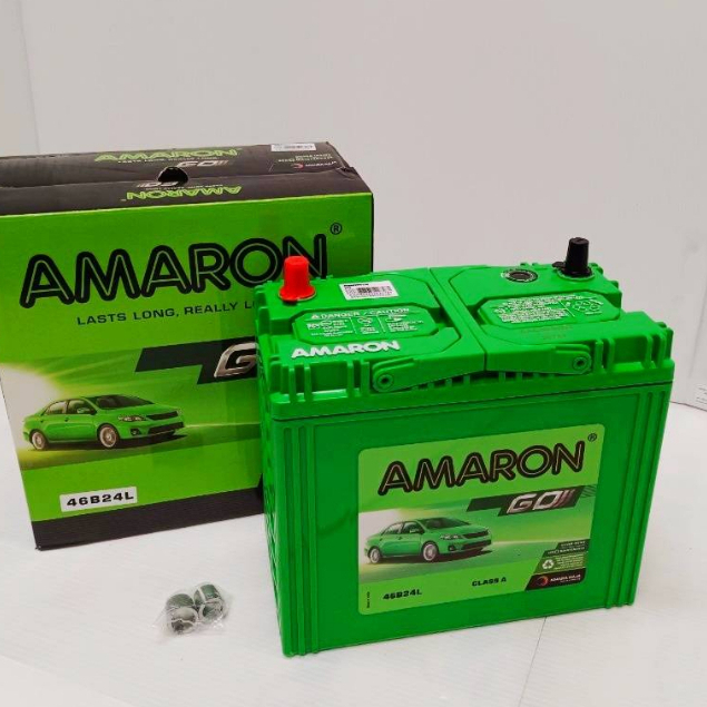 amaron-46b24l-go-ซีวิค-วีออส-อัลติส-ยาริส-มาสด้า2-สวิฟท์-etc-ผลิตโดยบริษัท-จอห์สัน-คอนโทรล-u-s-a