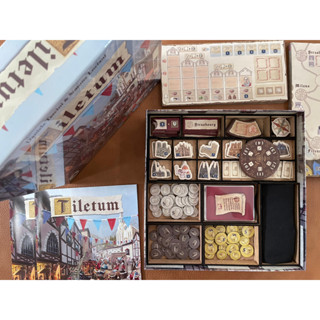 [Laser Cut] Tiletum Board Game [TH/EN]: Premium Orgainzer - ชุดกล่องจัดเก็บอุปกรณ์