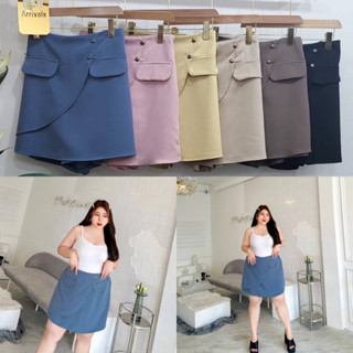 Skirt Pants 🛋️🧺🍦👩🏻‍🦰 กระโปรงกางเกงยางยืดหลัง