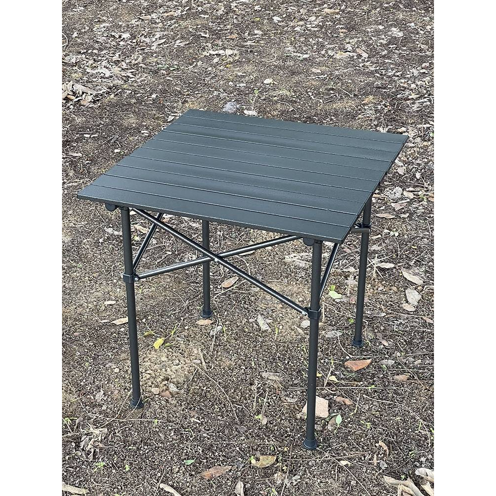 โต๊ะแคมป์ปิ้งอเนกประสงค์-โต๊ะสนามปิกนิค-พับเก็บได้พกพาสะดวก-ไม่มีตะข่ายใต้โต๊ะ