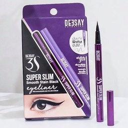 Deesay 3S super slim smooth stain black 0.4 มล. อายไลเนอร์ ดีเซย์