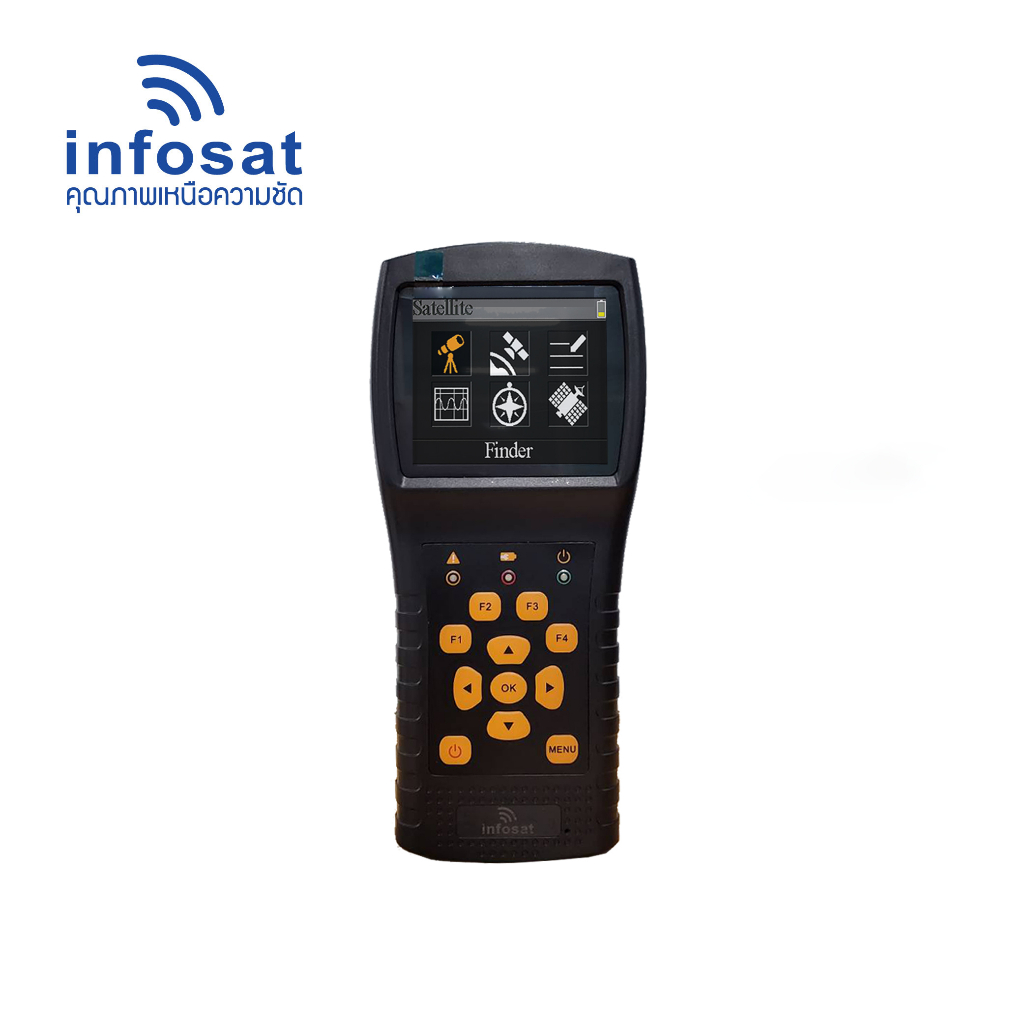INFOSAT STC-9999 เครื่องวัด 4 in 1 (ดาวเทียม, เสาอากาศ, เคเบิล,ทีวี ...