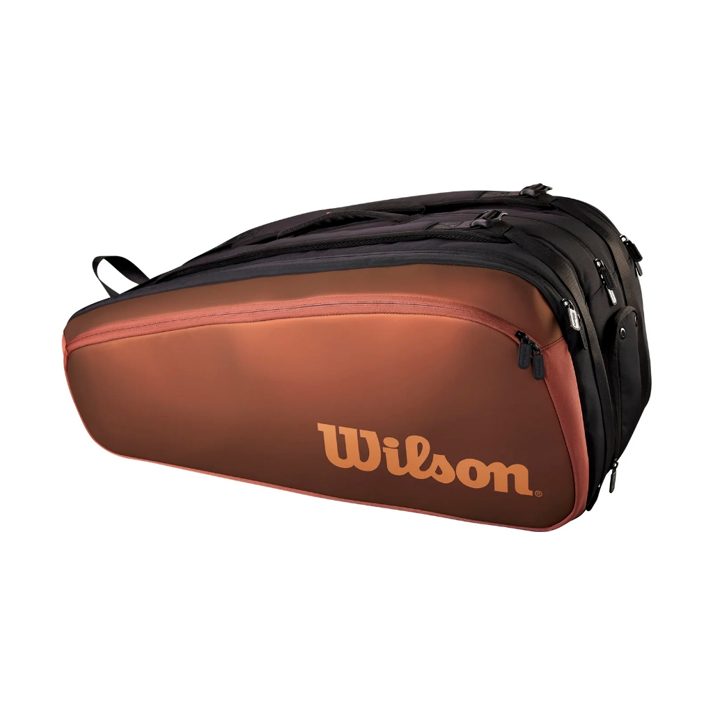 wilson-กระเป๋าเทนนิส-pro-staff-v14-super-tour-15-pack-tennis-bag-bronze-wr8021901001