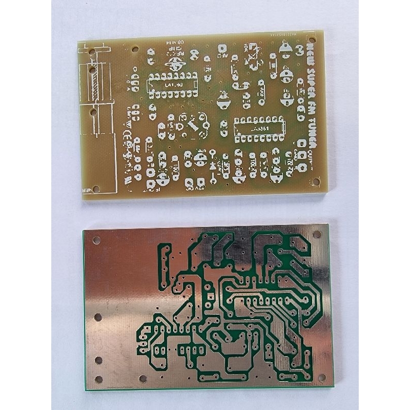 แผ่นวงจรพิมพ์-pcb-วิทยุ-fm-stereo-ใช้-la1260-และ-la3361